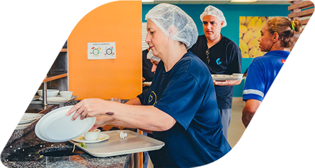 <strong>Biodigestor</strong><br>Gestão inteligente de resíduos orgânicos.